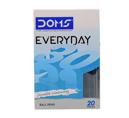 DOMS Everyday Ballpoint Pens (20 pens in one packet)