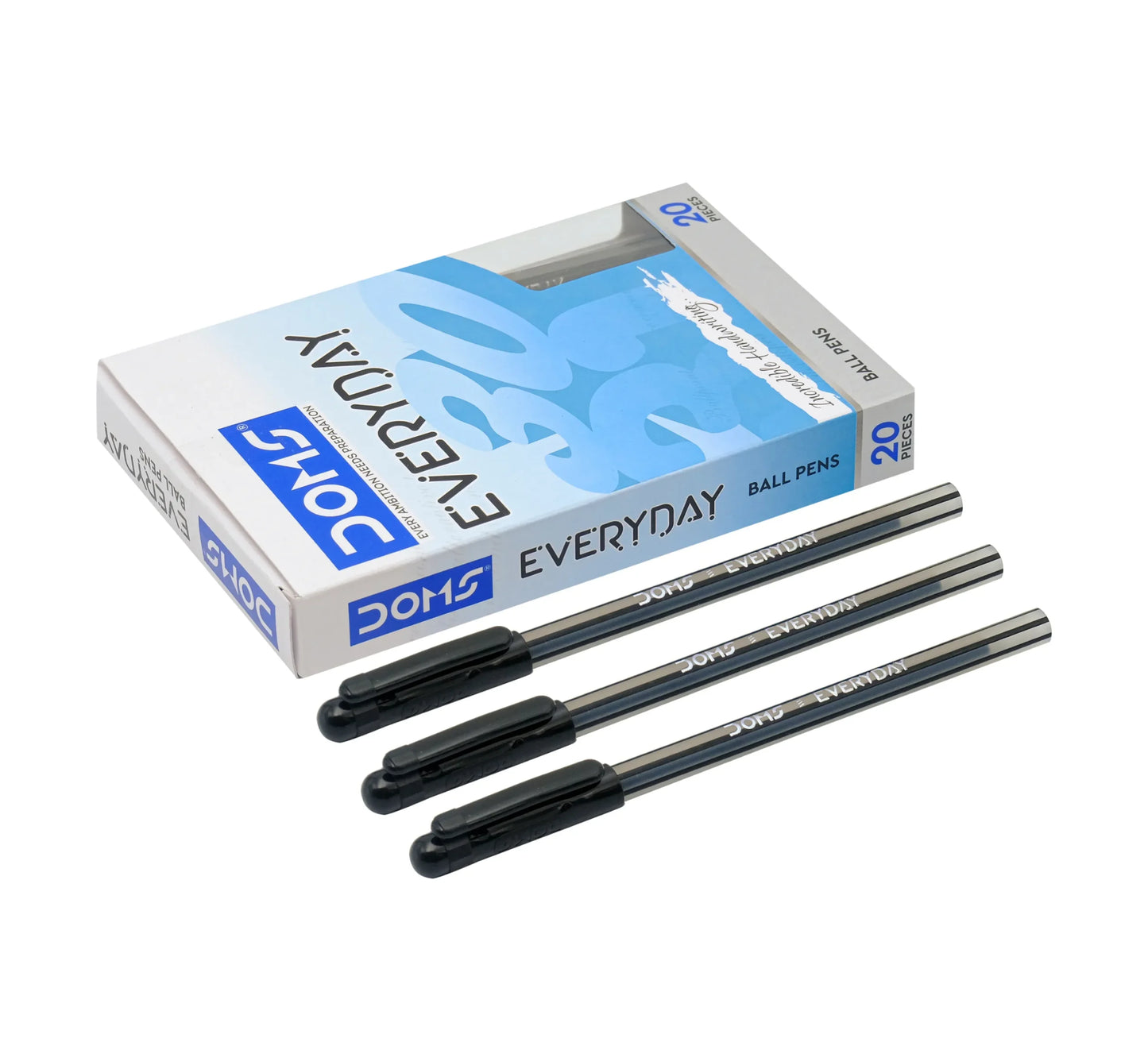 DOMS Everyday Ballpoint Pens (20 pens in one packet)