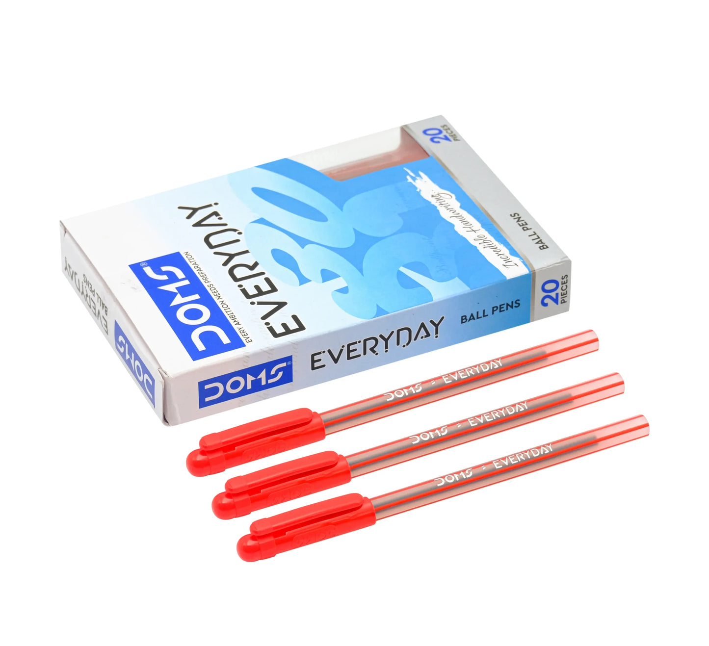 DOMS Everyday Ballpoint Pens (20 pens in one packet)