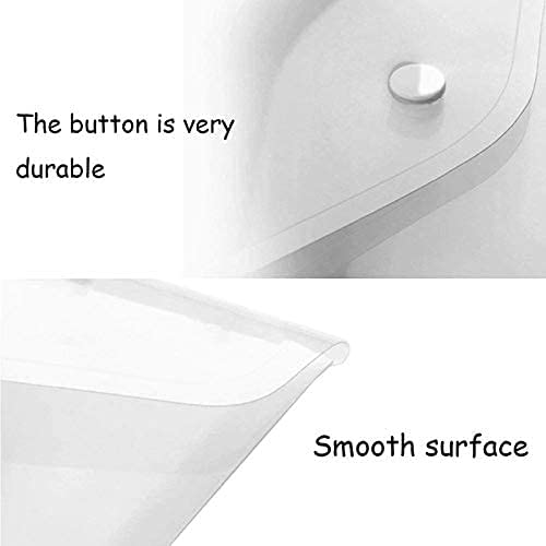 BUTTON FOLDER | A4 SIDE OPENING DOCUMENT FILE BAG – PACK OF 10