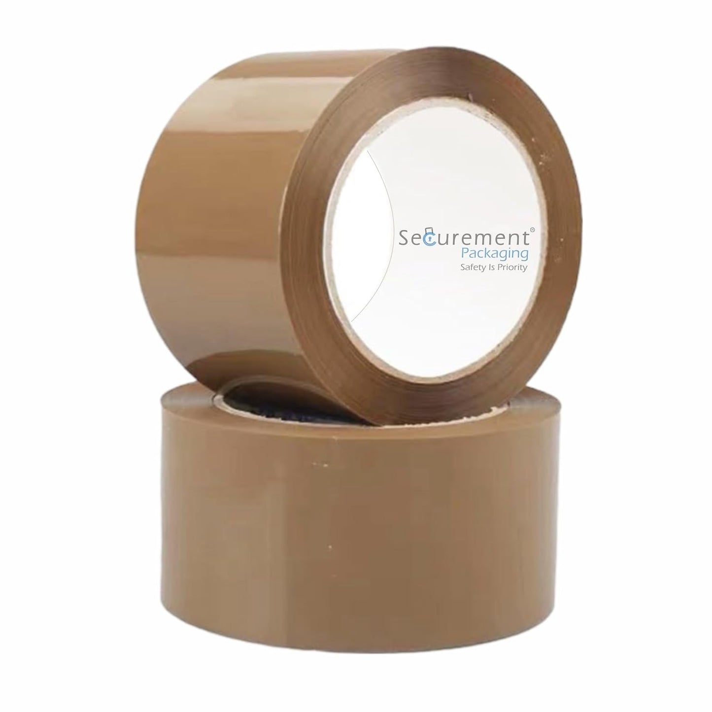 BROWN PACKING TAPE – 2 INCH WIDTH X 55 METERS | PACK OF 6 ROLLS