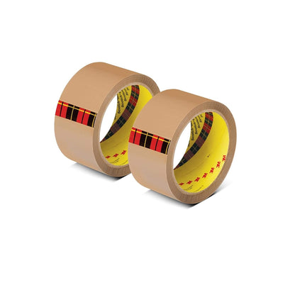 BROWN PACKING TAPE – 2 INCH WIDTH X 55 METERS | PACK OF 6 ROLLS