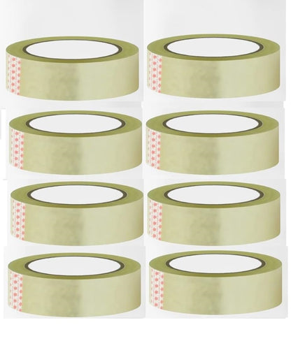 TRANSPARENT TAPE – 1 INCH X 55 METER (PACK OF-6)