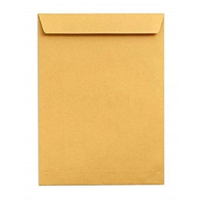 LAMINATED YELLOW PAPER ENVELOPE – 10 x 14 inches (25PC)