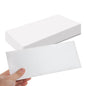 PREMIUM WHITE PAPER ENVELOPES | 80 GSM | 10×4.5 INCHES | PACK OF 25
