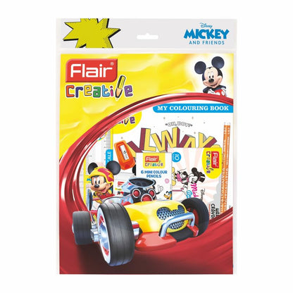Flair Creative Series Disney Mickey Mouse Stationery Kit – 34 Assorted Items