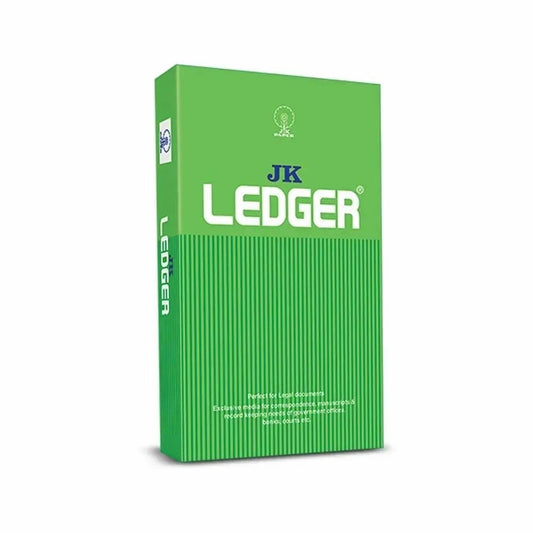 JK PAPER LEDGER – A4 Size, 70 GSM (Original Green Paper)