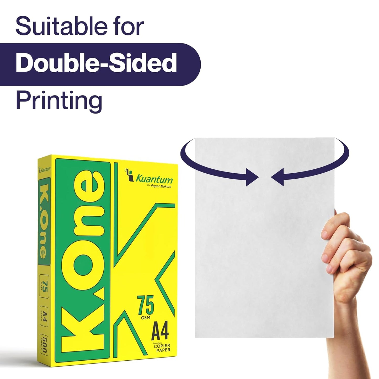 K-One A4 COPIER PAPER – 75 GSM