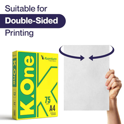 K-One A4 COPIER PAPER – 75 GSM